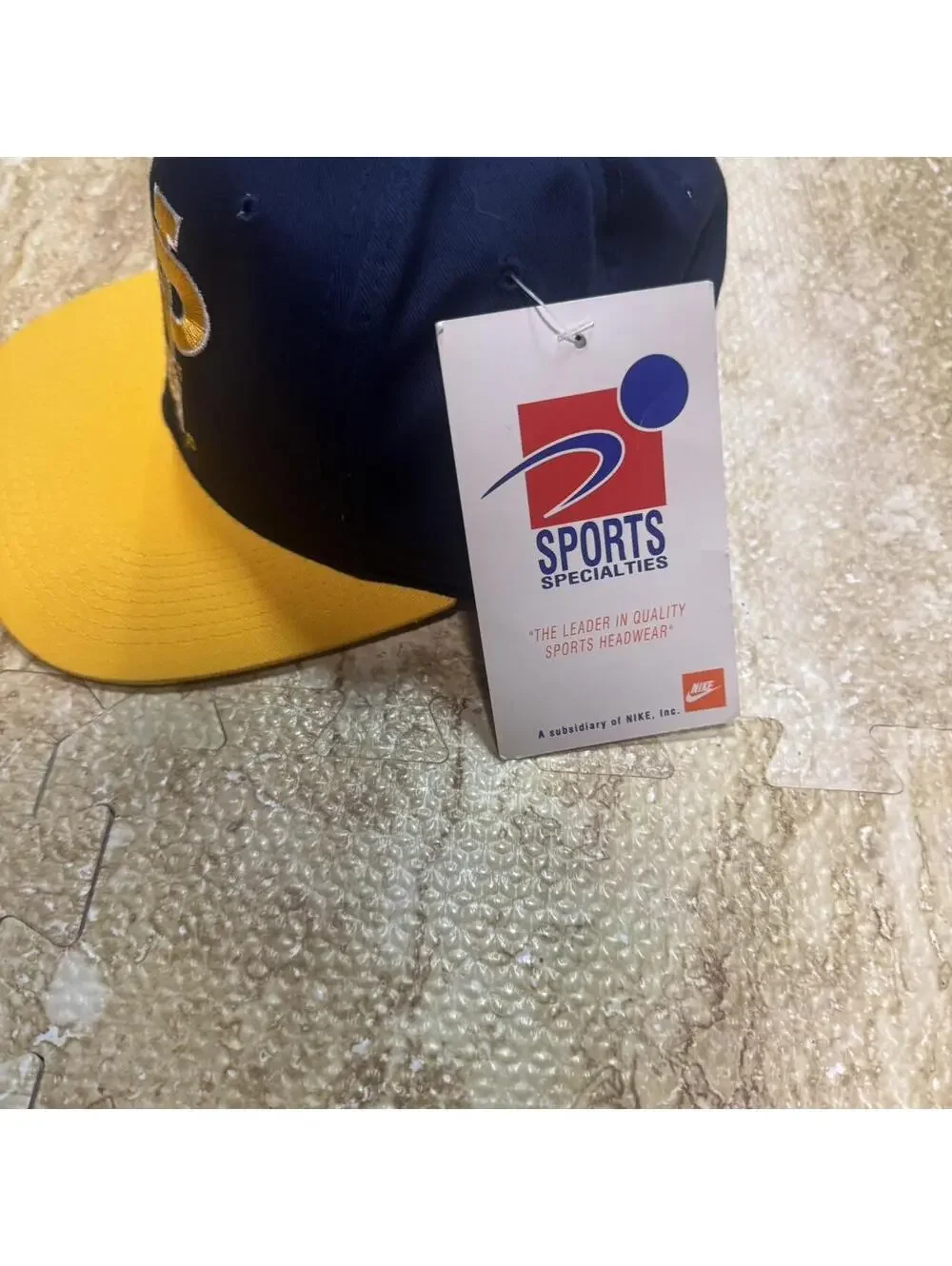 Vintage Notre Dame Sports Specialties Snapback Hat Cap NWT